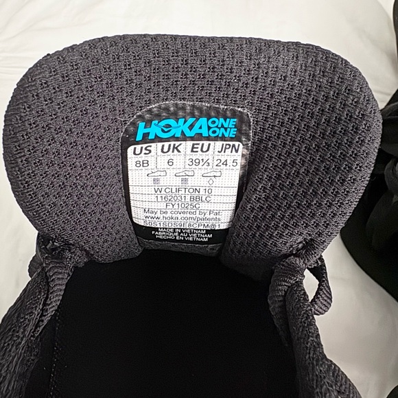 Black Clifton 10 Hoka One One - Picture 5 of 5